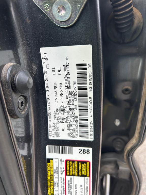 used 2016 Toyota Tacoma car, priced at $23,500