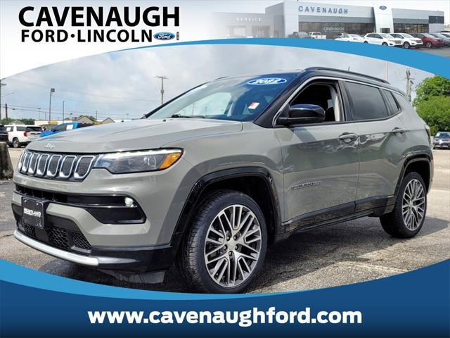 used 2022 Jeep Compass car, priced at $23,044