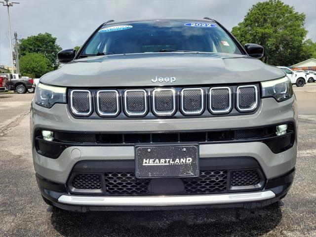 used 2022 Jeep Compass car, priced at $23,044