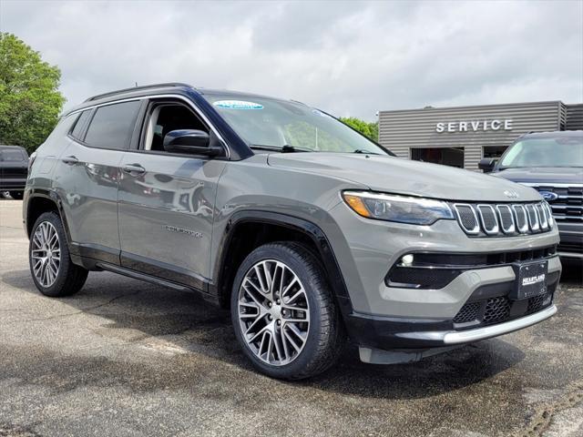 used 2022 Jeep Compass car, priced at $23,044