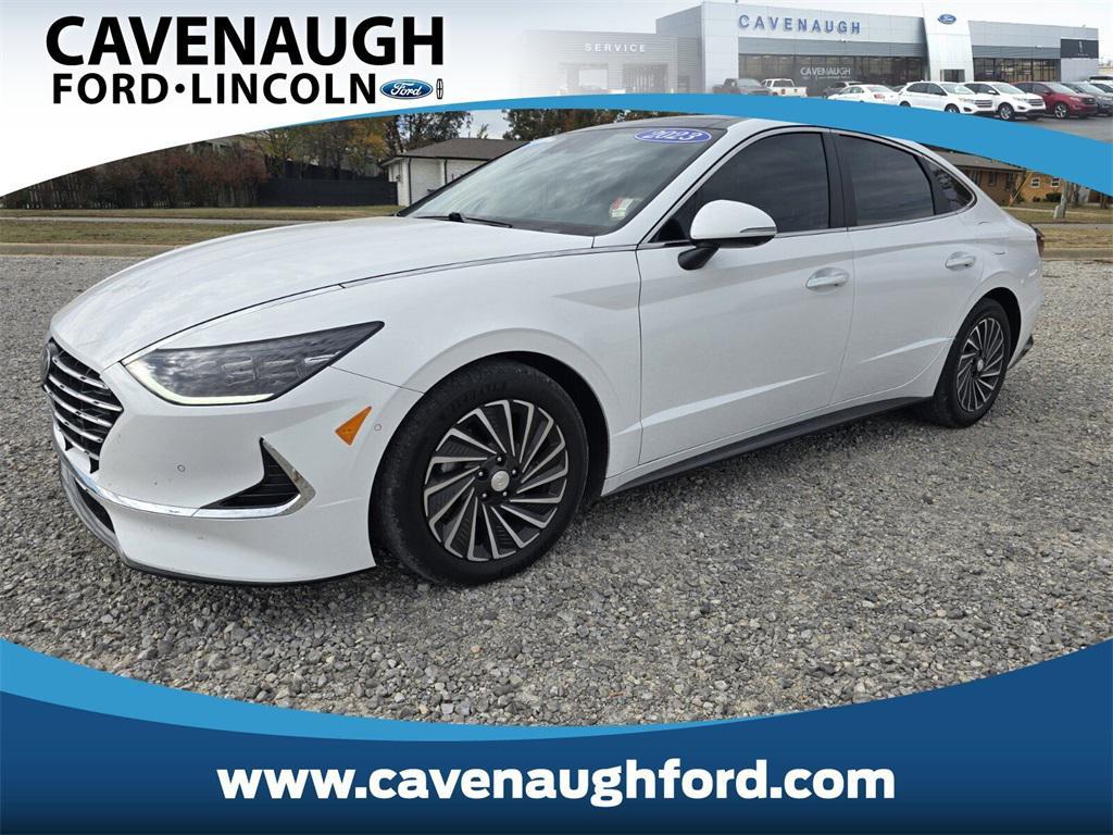 used 2023 Hyundai Sonata Hybrid car, priced at $24,988