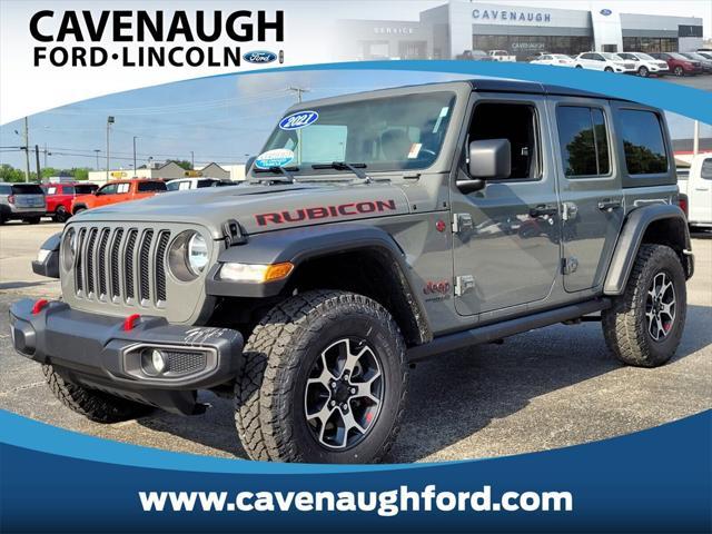 used 2021 Jeep Wrangler Unlimited car, priced at $39,808