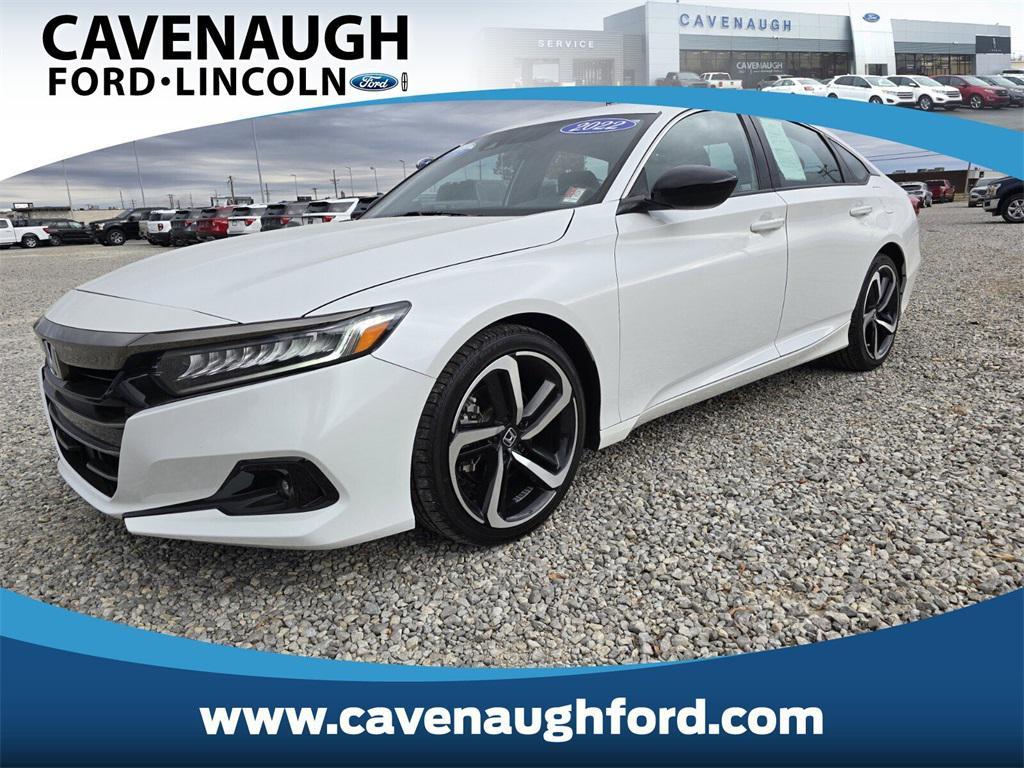 used 2022 Honda Accord car, priced at $26,127