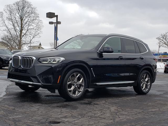 used 2022 BMW X3 car, priced at $37,995