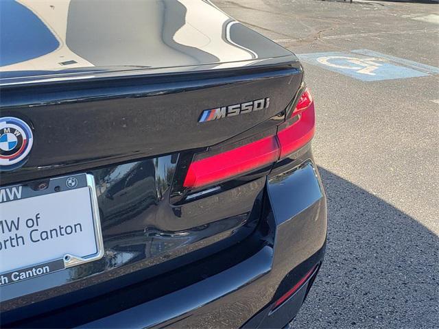 used 2023 BMW M550 car, priced at $67,995