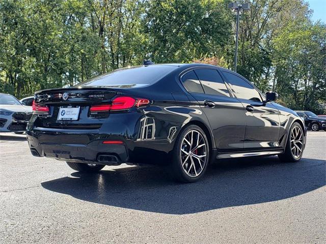 used 2023 BMW M550 car, priced at $67,995