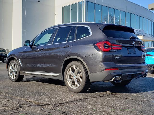 used 2022 BMW X3 car, priced at $33,995