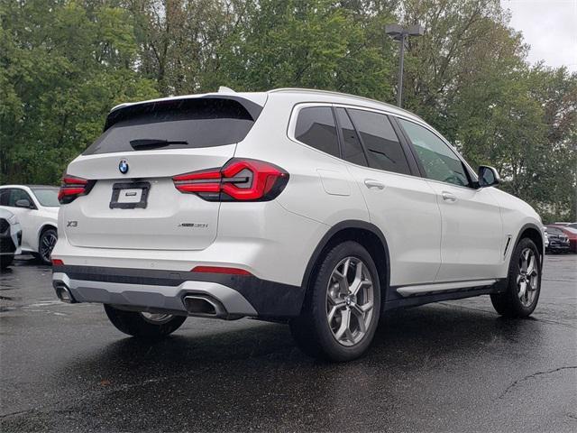 used 2022 BMW X3 car, priced at $33,995
