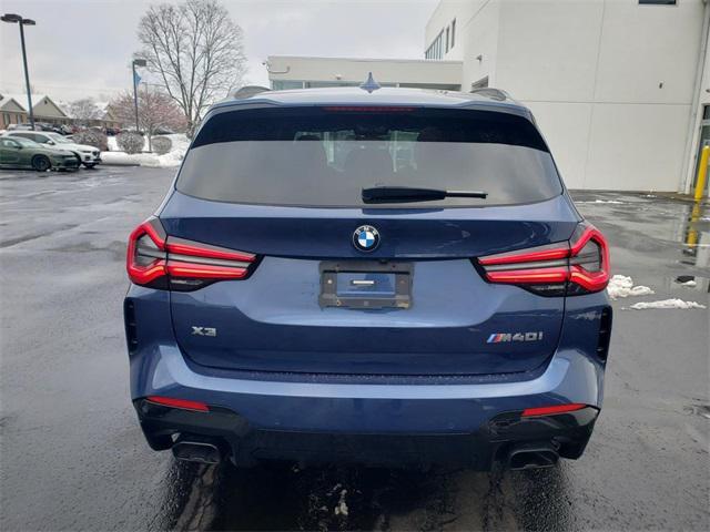 used 2022 BMW X3 car, priced at $46,995