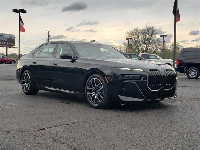 new 2025 BMW 740 car, priced at $104,405
