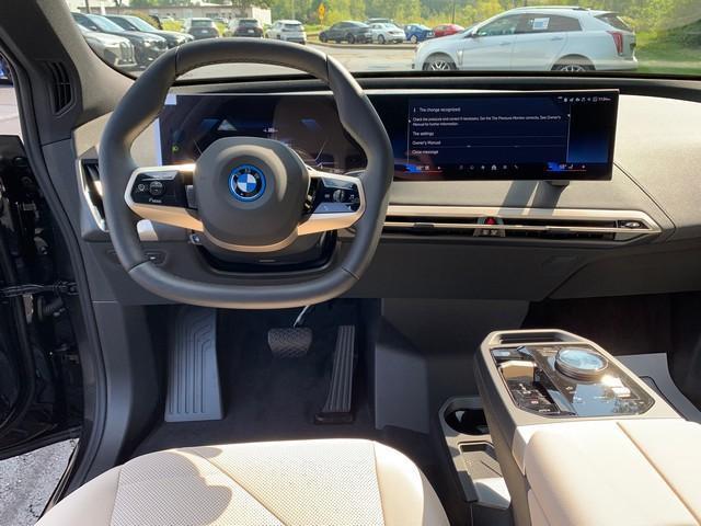 new 2025 BMW iX car, priced at $98,940