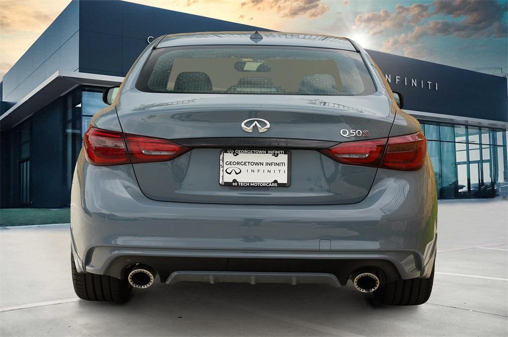 new 2024 INFINITI Q50 car, priced at $53,923