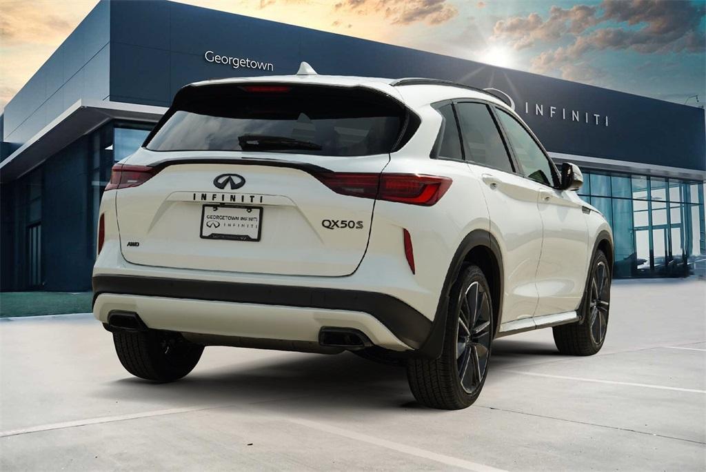 new 2025 INFINITI QX50 car, priced at $48,667