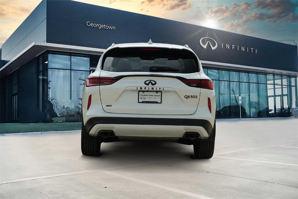 new 2025 INFINITI QX50 car, priced at $48,667