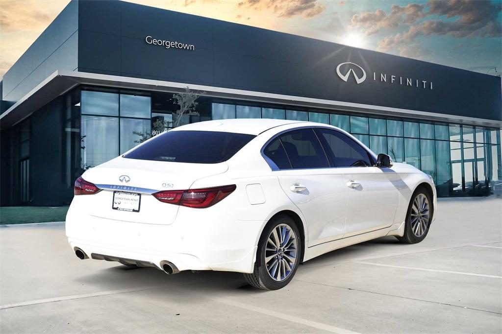 used 2022 INFINITI Q50 car, priced at $30,495