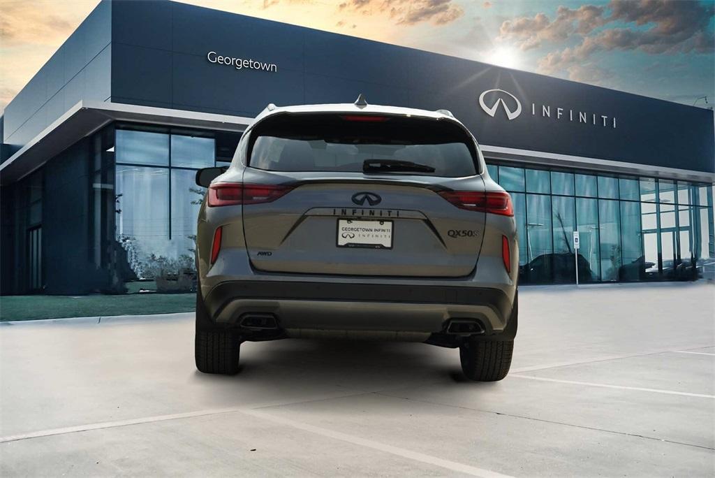 new 2025 INFINITI QX50 car, priced at $47,767