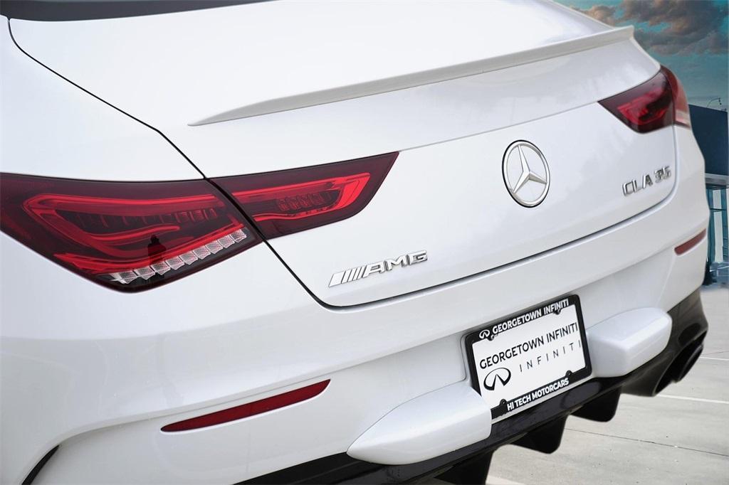 used 2022 Mercedes-Benz AMG CLA 35 car, priced at $38,000