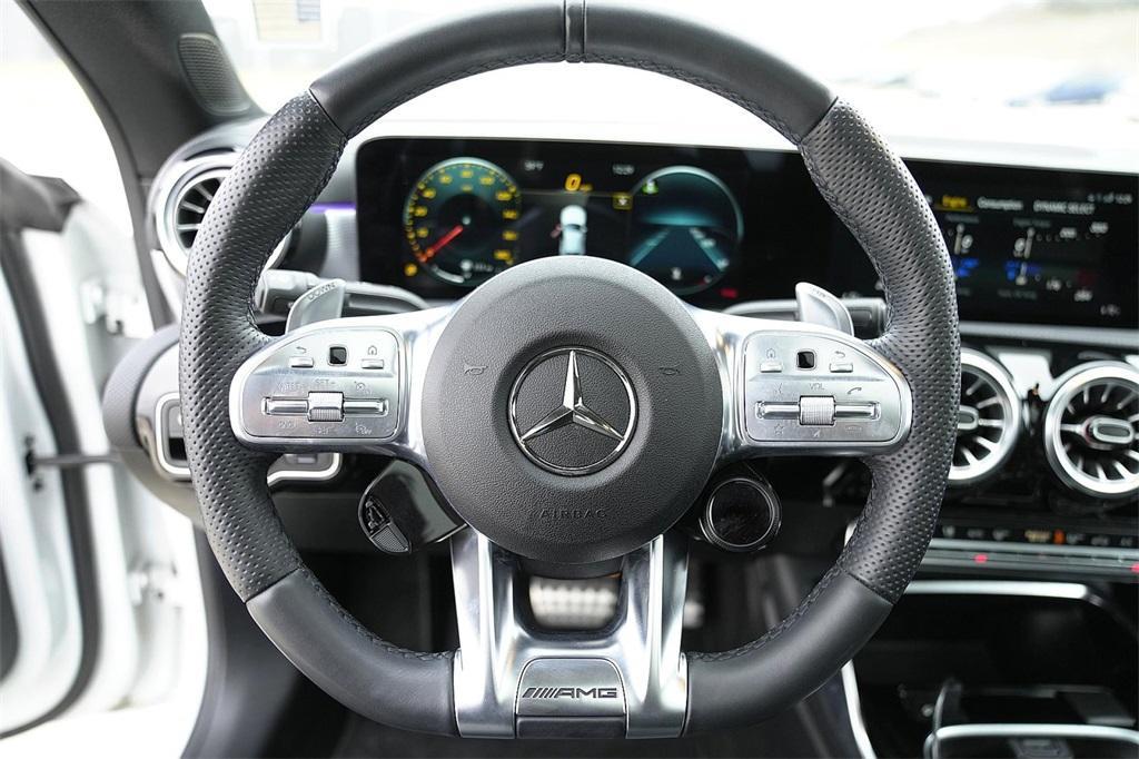 used 2022 Mercedes-Benz AMG CLA 35 car, priced at $38,000