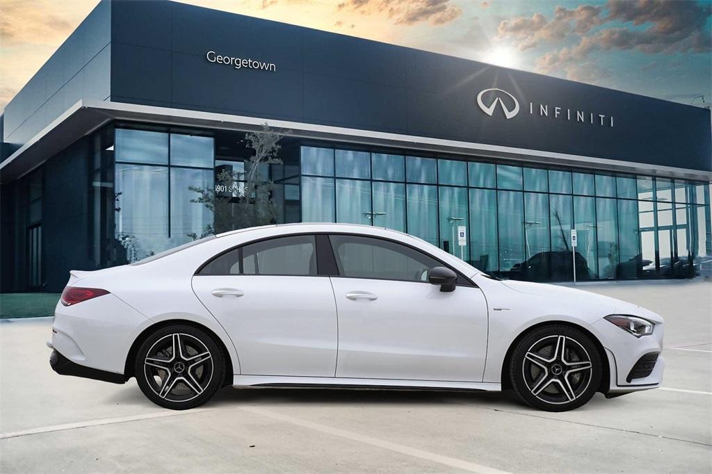 used 2022 Mercedes-Benz AMG CLA 35 car, priced at $38,000