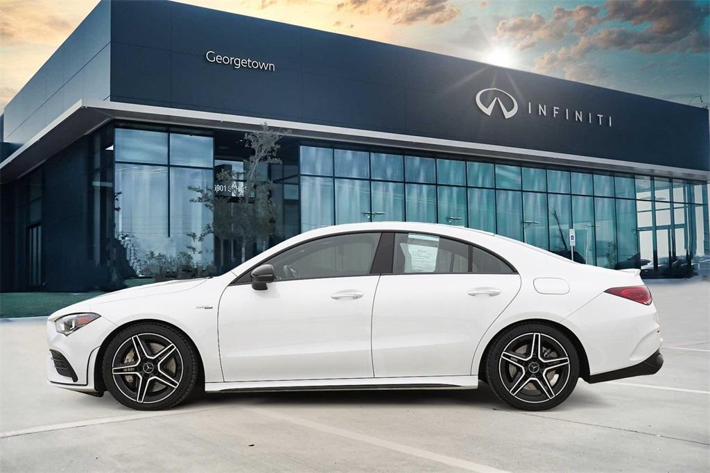 used 2022 Mercedes-Benz AMG CLA 35 car, priced at $38,000