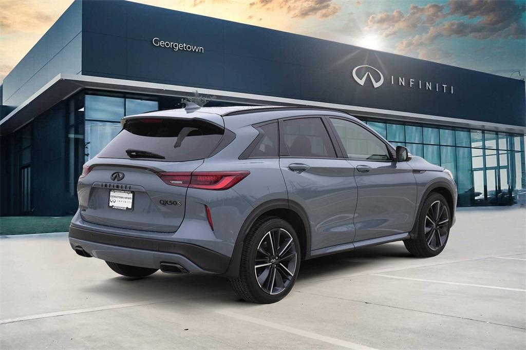 new 2025 INFINITI QX50 car, priced at $52,965