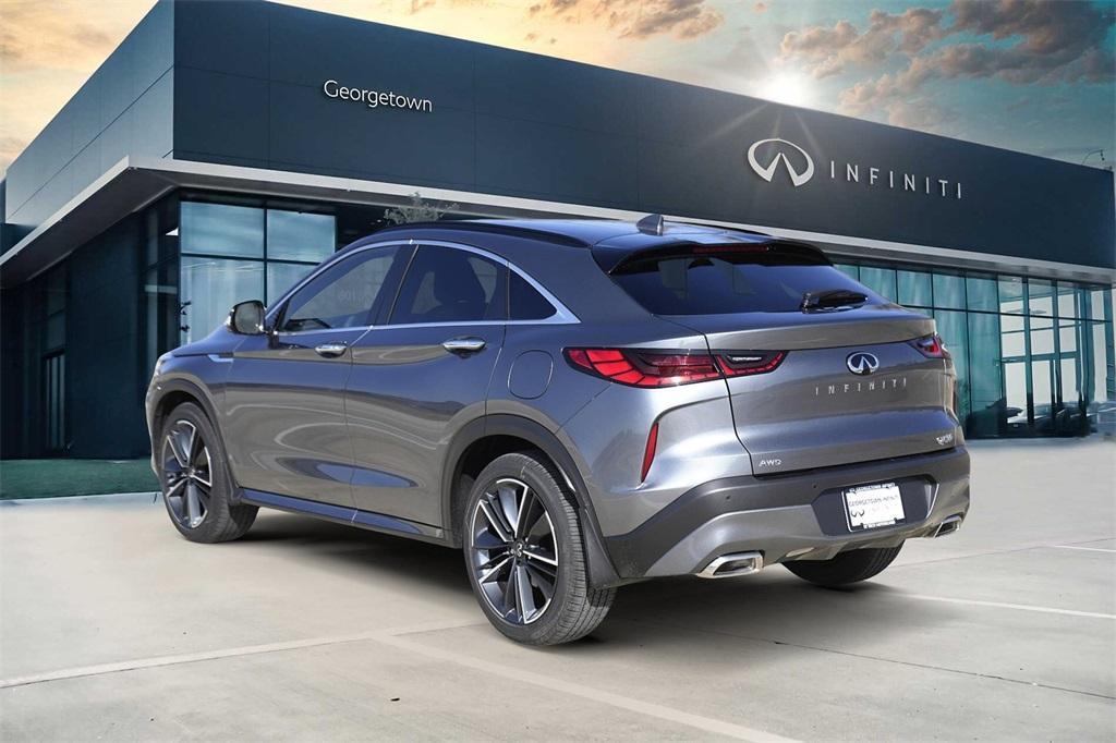 new 2025 INFINITI QX55 car, priced at $61,695