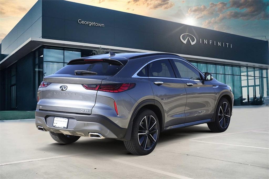 new 2025 INFINITI QX55 car, priced at $61,695