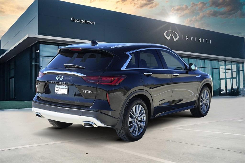 new 2025 INFINITI QX50 car, priced at $49,270