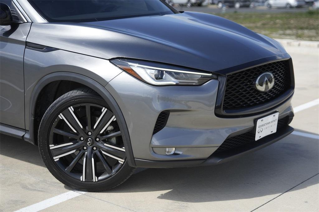 used 2022 INFINITI QX50 car, priced at $27,000