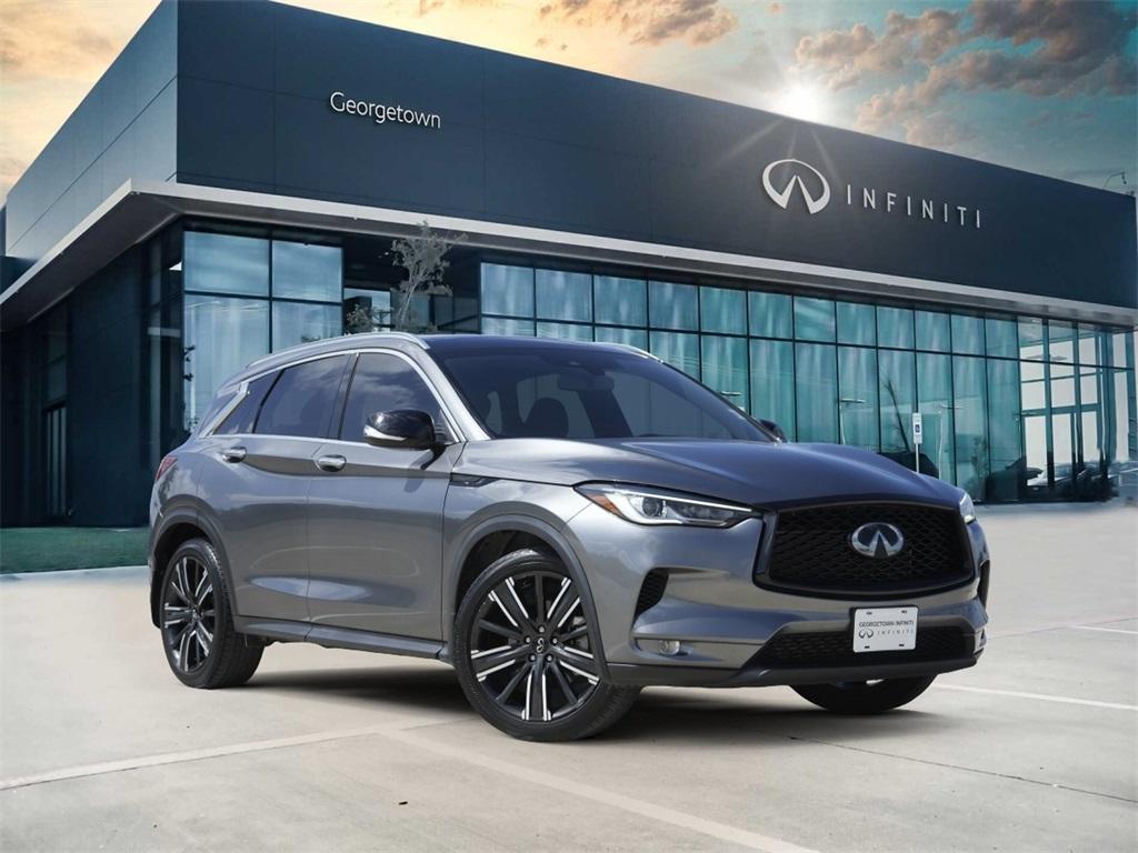 used 2022 INFINITI QX50 car, priced at $27,000