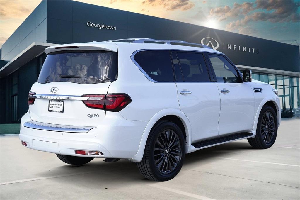 used 2023 INFINITI QX80 car, priced at $54,736