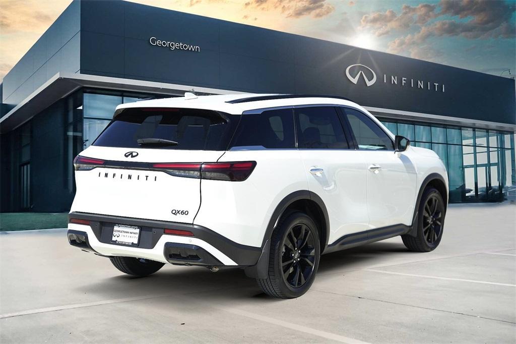 used 2025 INFINITI QX60 car, priced at $43,850