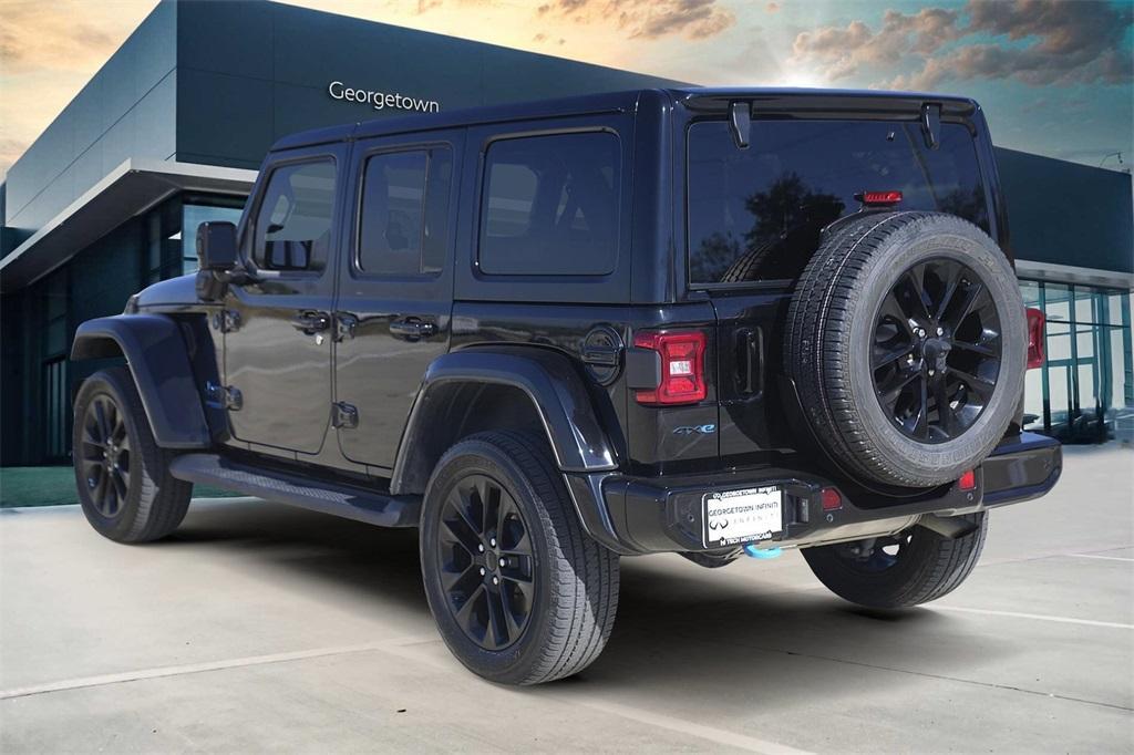 used 2021 Jeep Wrangler Unlimited 4xe car, priced at $34,985