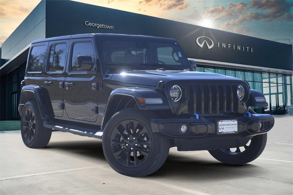 used 2021 Jeep Wrangler Unlimited 4xe car, priced at $35,241