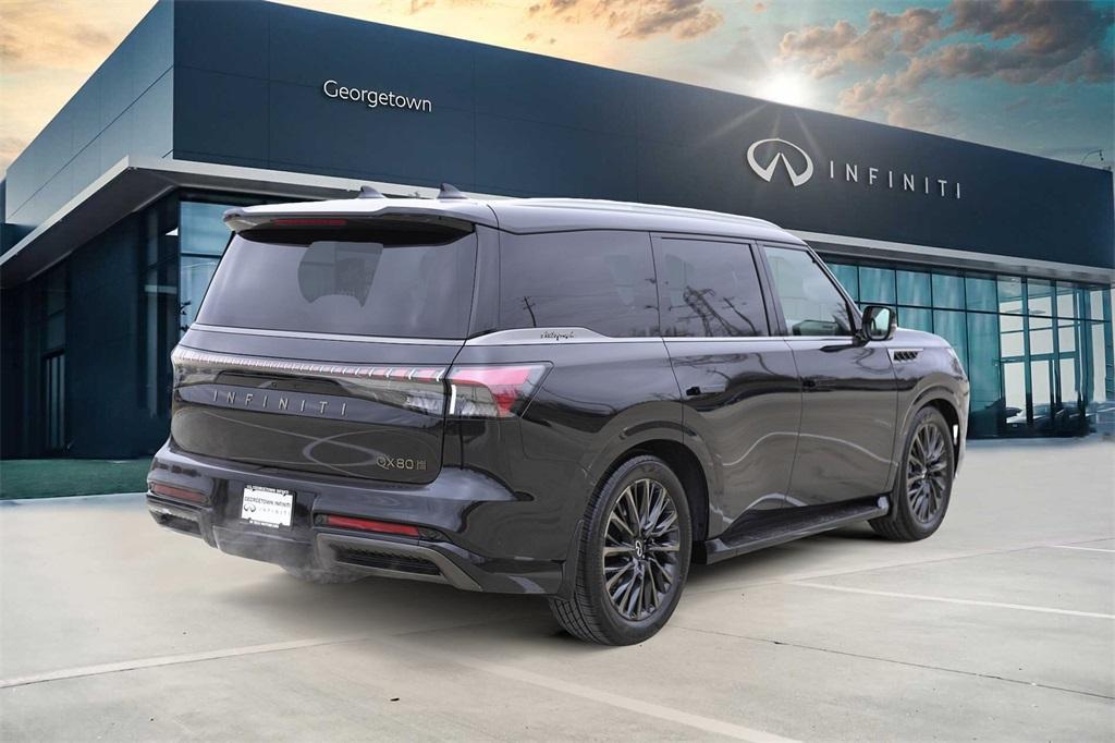 new 2025 INFINITI QX80 car, priced at $109,363