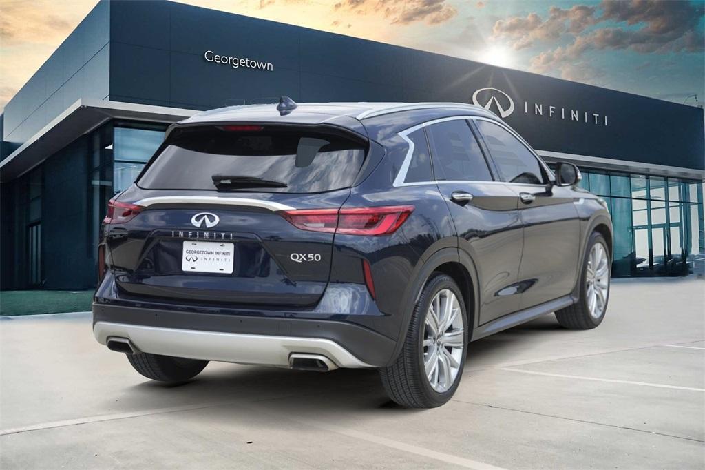 used 2020 INFINITI QX50 car, priced at $23,100