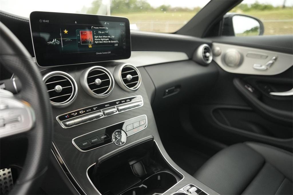 used 2022 Mercedes-Benz C-Class car, priced at $35,750