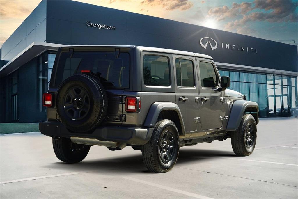 used 2025 Jeep Wrangler car, priced at $34,600