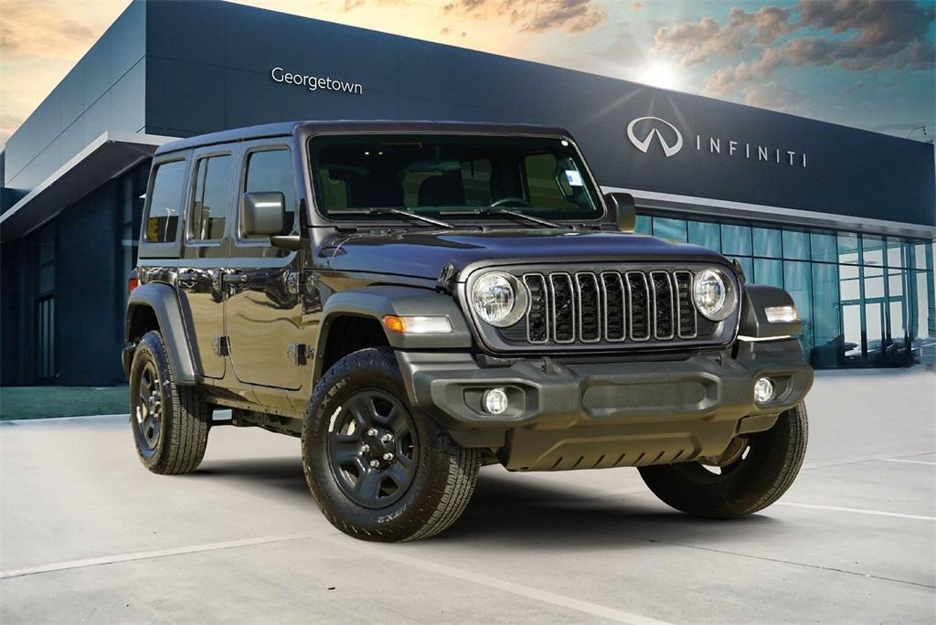 used 2025 Jeep Wrangler car, priced at $34,600