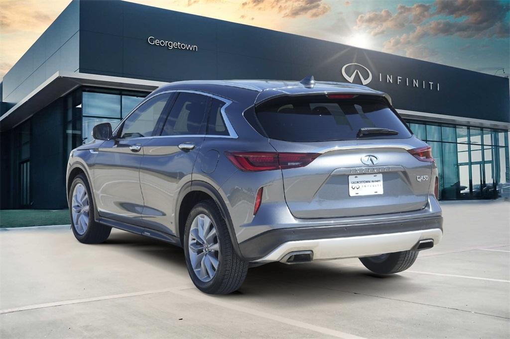 used 2022 INFINITI QX50 car, priced at $28,650