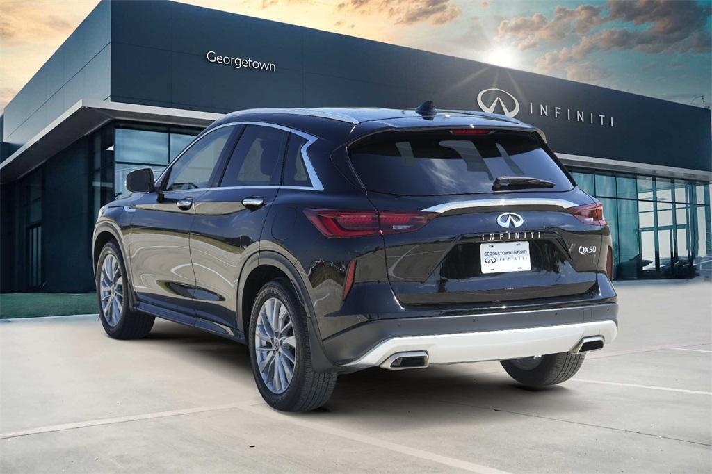used 2024 INFINITI QX50 car, priced at $34,000