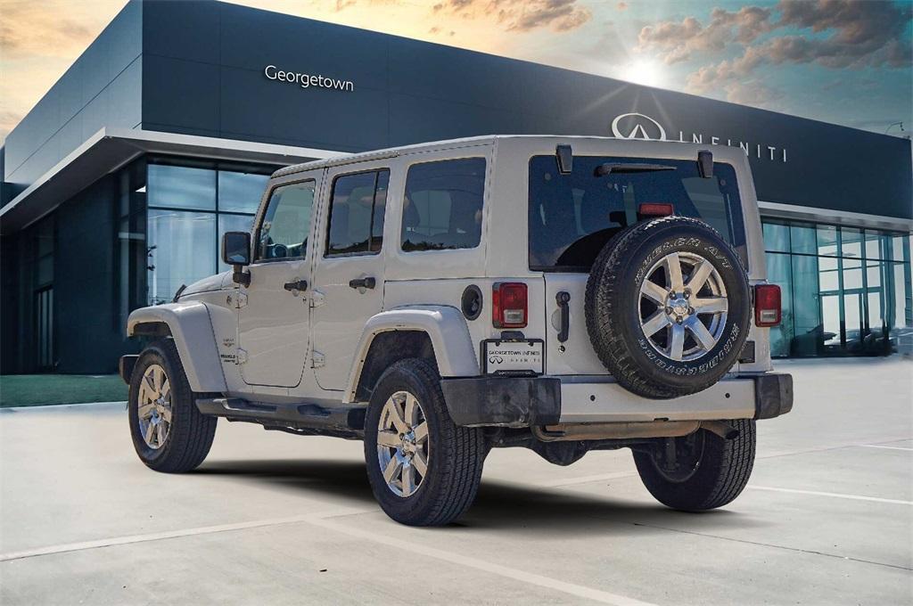 used 2013 Jeep Wrangler Unlimited car, priced at $14,700