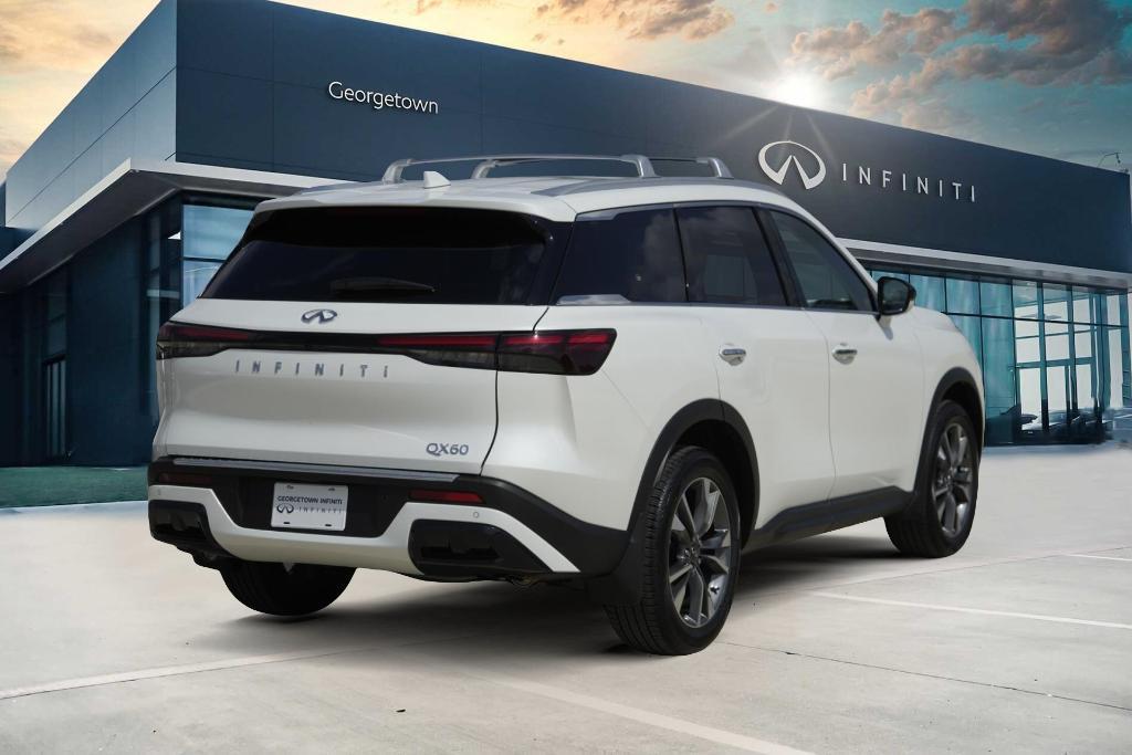 new 2025 INFINITI QX60 car, priced at $56,057