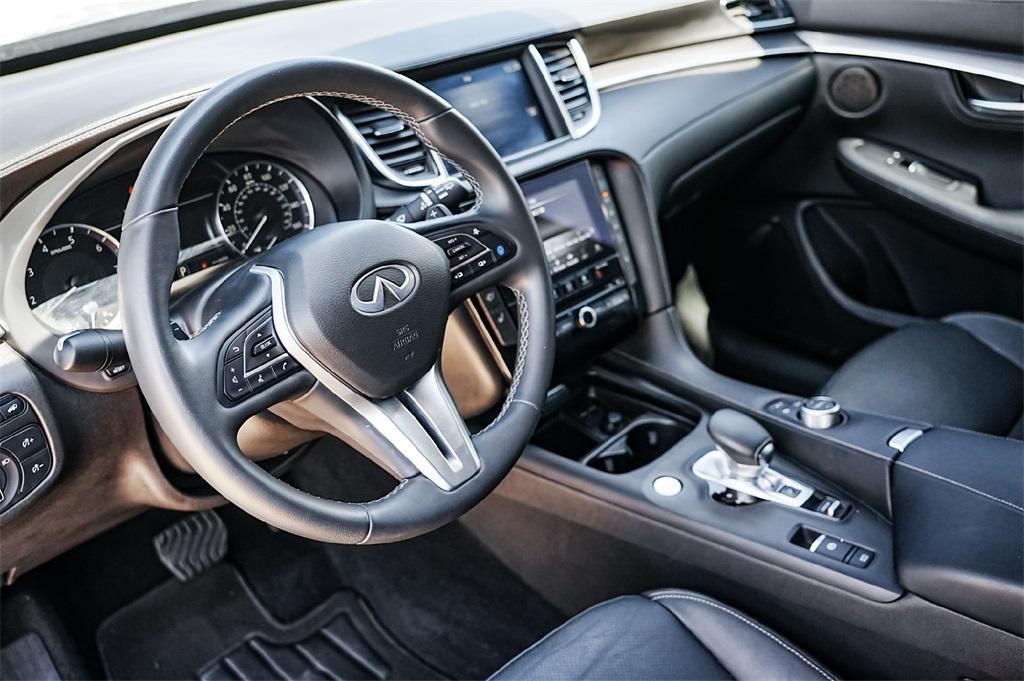 used 2023 INFINITI QX55 car, priced at $35,500