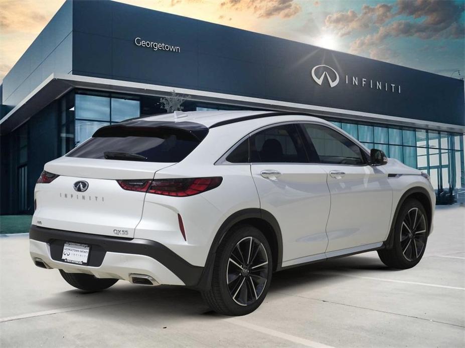 new 2025 INFINITI QX55 car, priced at $52,740