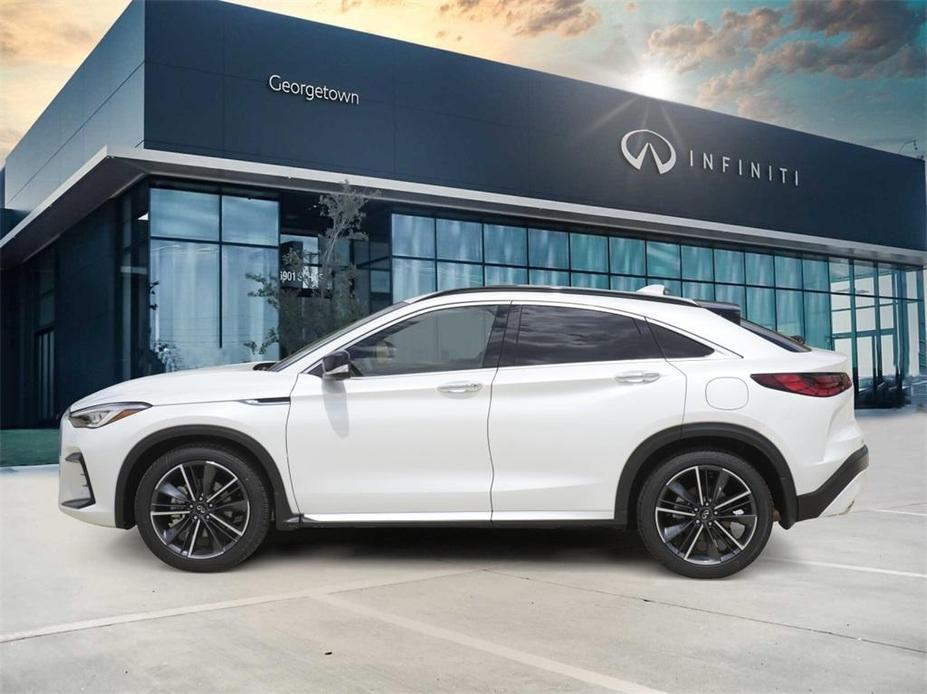 new 2025 INFINITI QX55 car, priced at $57,080