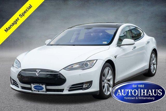 used 2014 Tesla Model S car, priced at $13,995