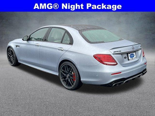 used 2018 Mercedes-Benz AMG E 63 car, priced at $55,990