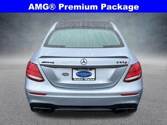 used 2018 Mercedes-Benz AMG E 63 car, priced at $55,990