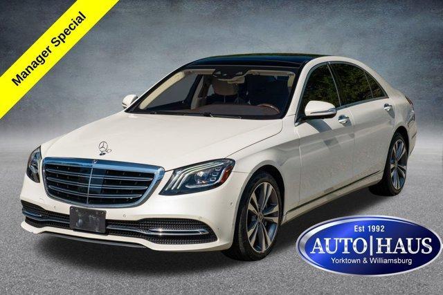used 2019 Mercedes-Benz S-Class car, priced at $35,450